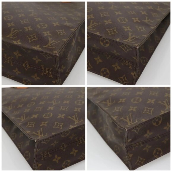 LOUIS VUITTON Monogram Sac Plat Hand Bag M51140 LV Auth BA5428 - Picture 14 of 16